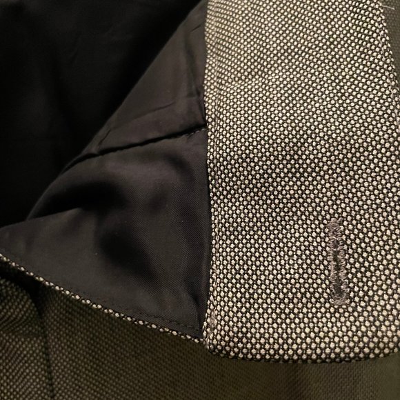 Ann Taylor Loft Women’s Grey Herringbone Fully Lined Pants Size 10 - Picture 5 of 11